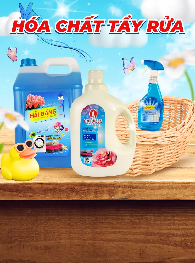 Hóa chất tẩy rửa công nghiệp chuyên dụng sạch nhanh an toàn